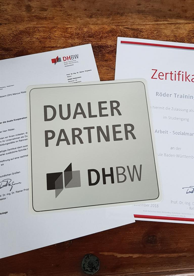 Zulassung Röder Training DHBW Heidenheim